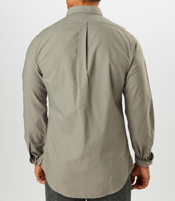 Polo Ralph Lauren SLBDPPCS Langarm Herren Hemd in Grau für 105€ (statt 119€)