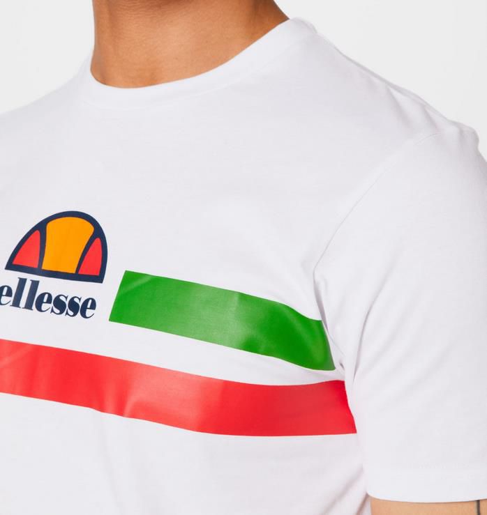 Ellesse Aprela Herren T Shirt in Weiß für 23,90€ (statt 30€)