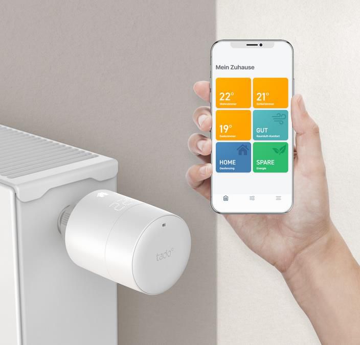 tado V3+ Starter Kit inkl. Hombli Smart Steckdose für 81,95€ (statt 125€)