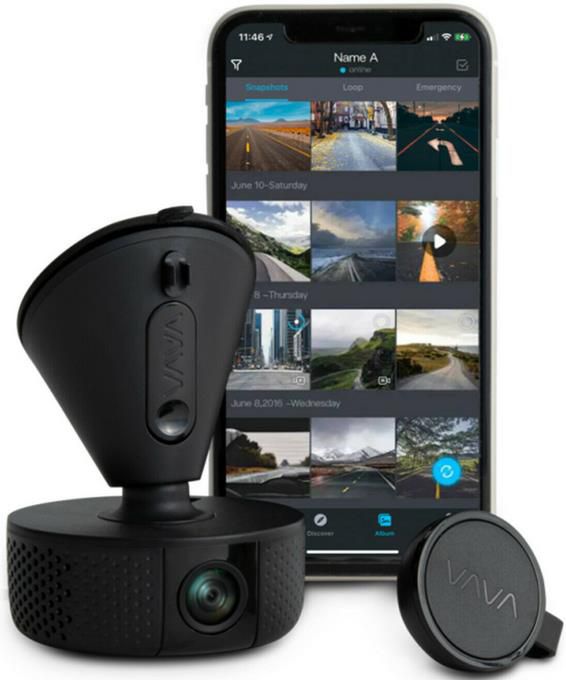 VAVA 4K UHD Dashcam mit 155° Weitwinkel Ojektiv für 119,99€ (statt 140€)