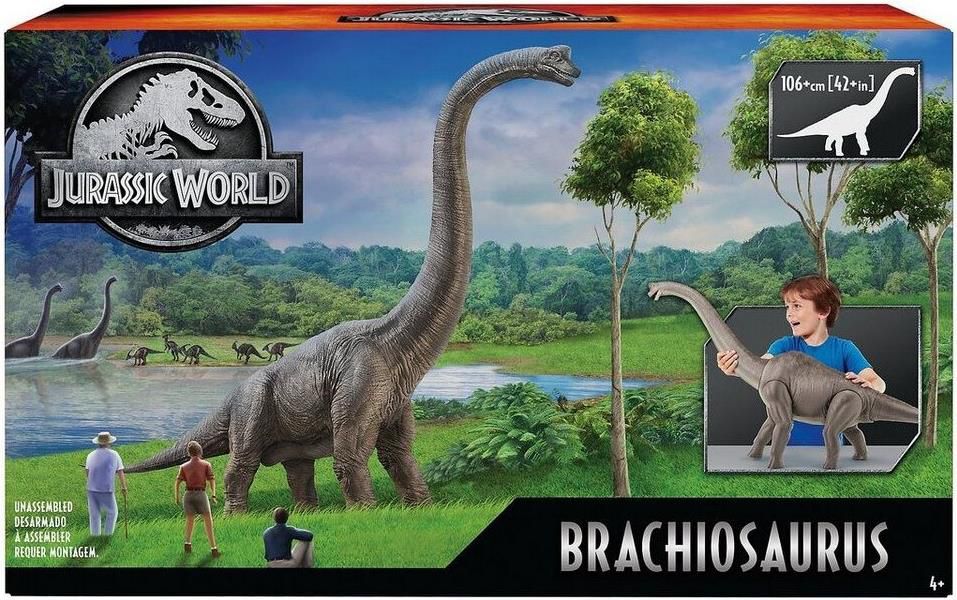 Mattel   Jurassic World: Brachiosaurus Spielfigur mit 71 cm x 86 cm für 44,99€ (statt 57€)