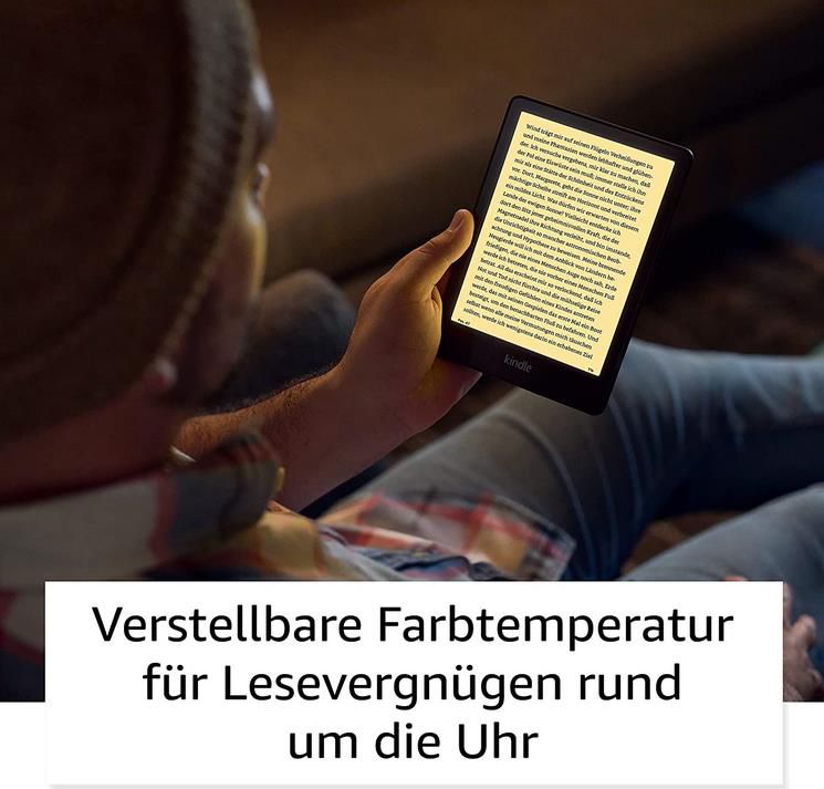 Kindle Paperwhite (2021) 6,8 Zoll 16GB für 104,99€ (statt 138€) + 3Monate Kindle Unlimited gratis