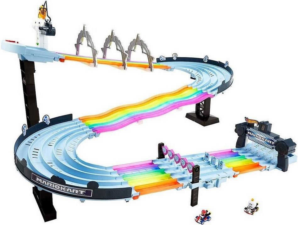 Hot Wheels   Mario Kart Regenbogen Strecke für 100,21€ (statt 125€)