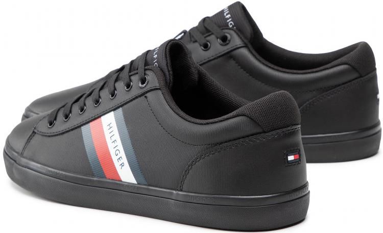 Tommy Hilfiger   Essential Leather Vulc Stripes Herrensneaker für 49,95€ (statt 73€)