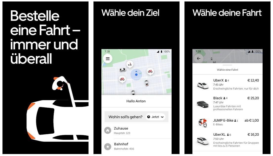 10€ Rabatt auf die erste Fahrt mit der UBER App   Neukunde