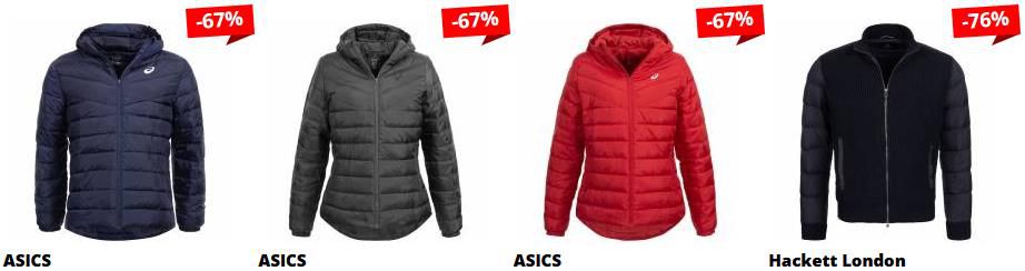 SportSpar Neuheiten im Sale ab 0,99€   z.B. ASICS Hooded Herren Winterjacke für 49,99€ (statt 80€)