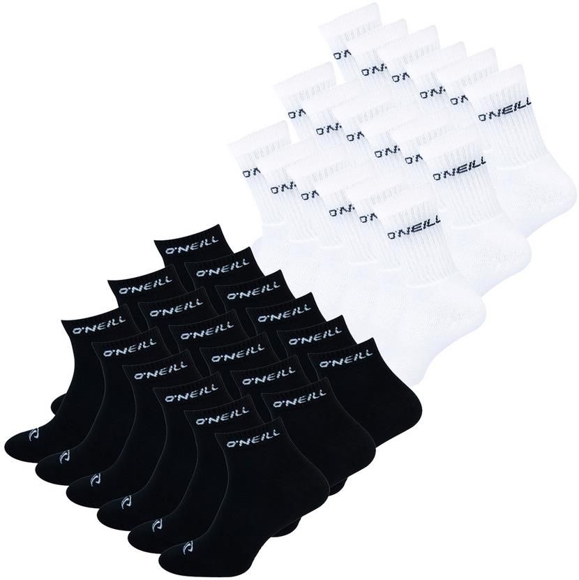 18er Pack ONeill Unisex Socken   Sportpack Quarter Crew für 20,99€ (statt 30€)