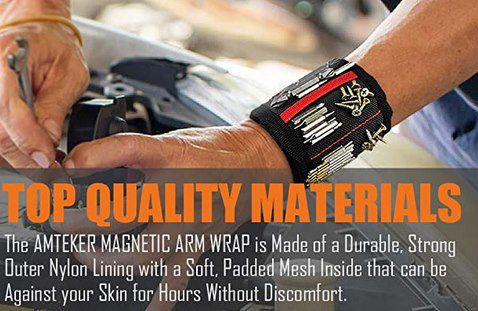 Magnetisches Armband für Schrauben, Bits etc für 8,39€   Prime