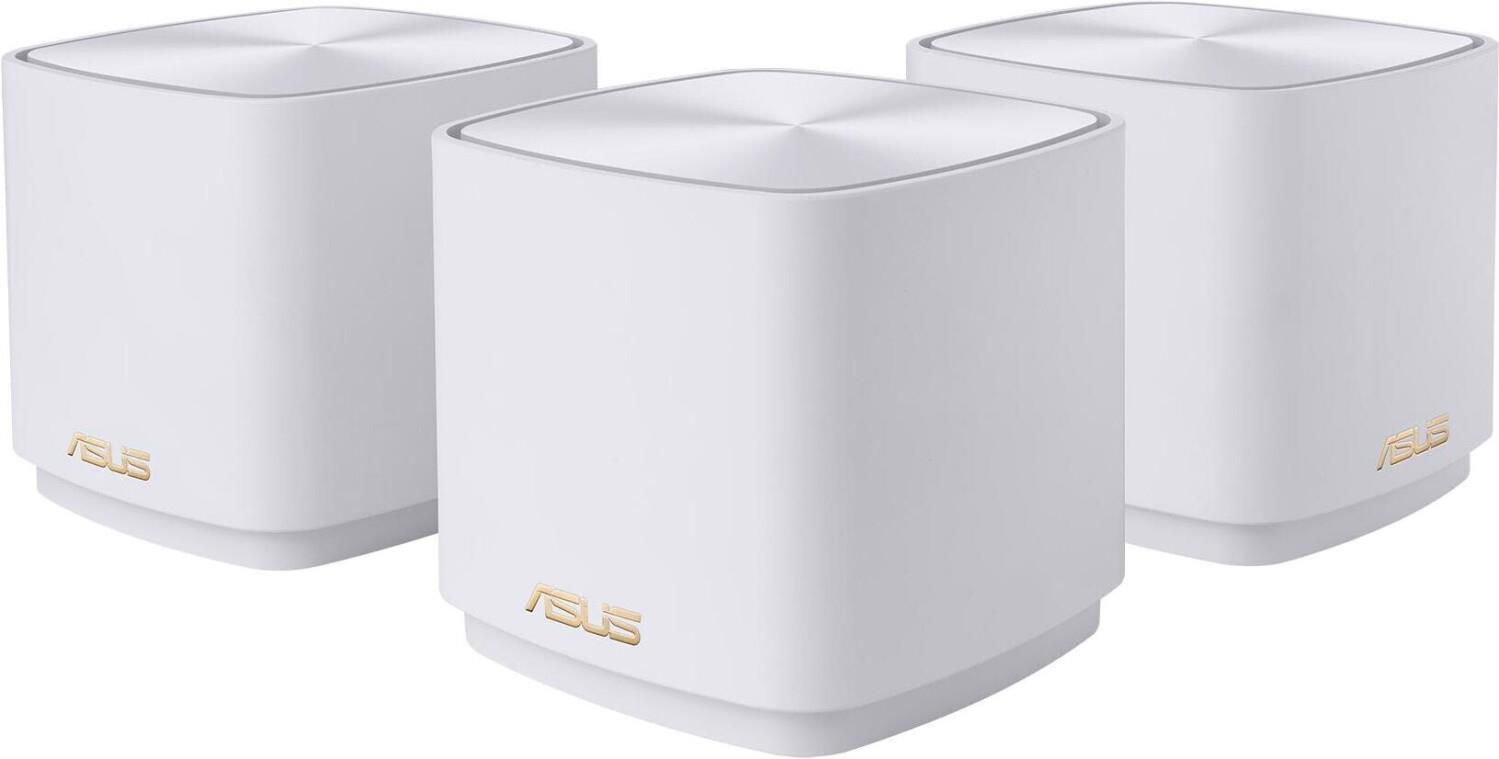 3er Pack ASUS ZenWiFi AX Mini (XD4) AX1800 Mesh Router für 199€ (statt 277€)