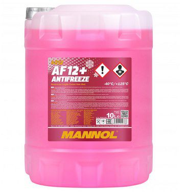 10 Liter Kühlerfrostschutz MANNOL Antifreeze AF12+ für 18,99€ (statt 23€)