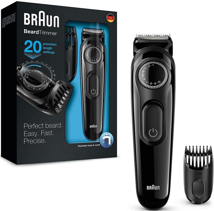 Braun BT3022 Bartschneider mit 20 Längeneinstellungen für 29,90€ (statt 40€)