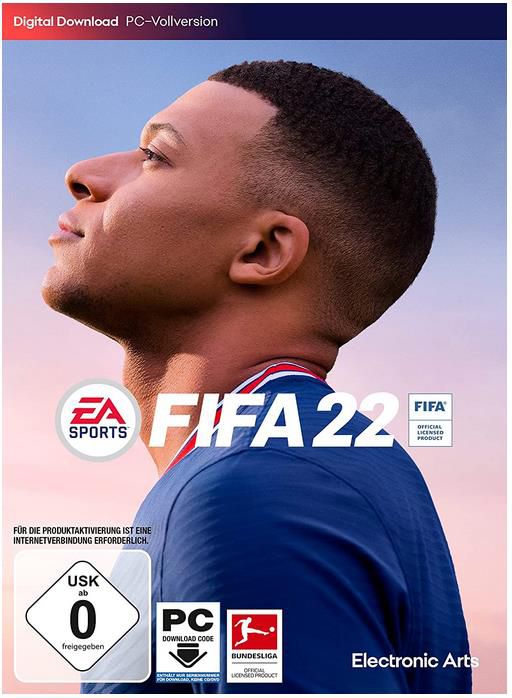 Amazon: Bis zu 40% Rabatt auf Videogames und Zubehör z.B. Fifa 22 (PC) für 29,99€ (statt 38€)