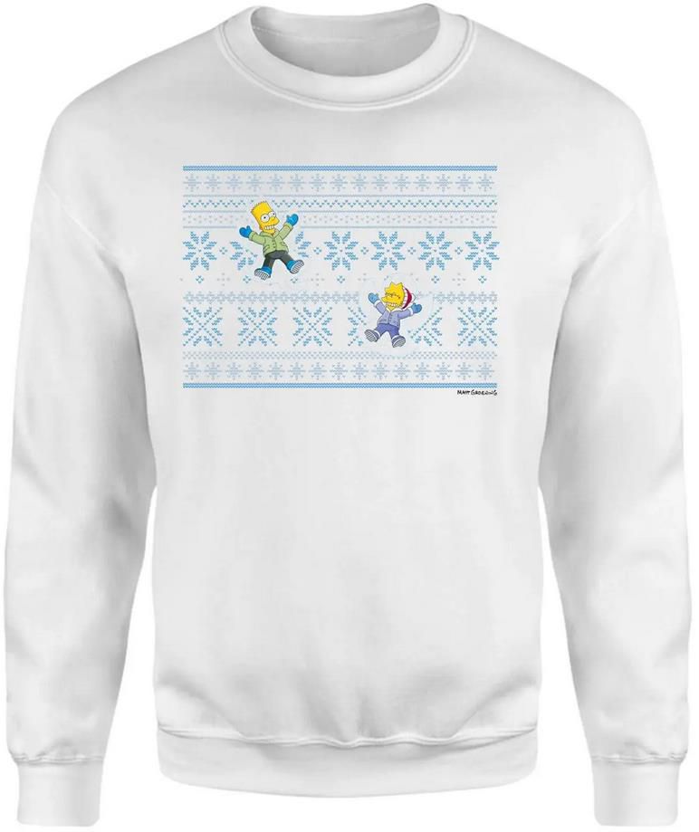 Simpsons Let It Snow Weihnachts Sweatshirt für 19,99€ (statt 30€)
