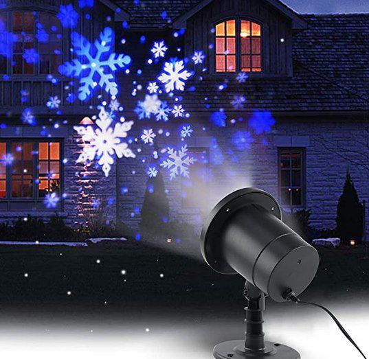 Bellalicht LED Projektorlampe mit Schneeflocken Effektlicht für 14,39€ (statt 24€)   Prime