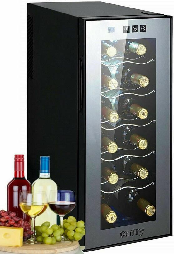 Camry CR 8068 Weinkühlschrank   Bis 12 Flaschen für 116,91€ (statt 145€)