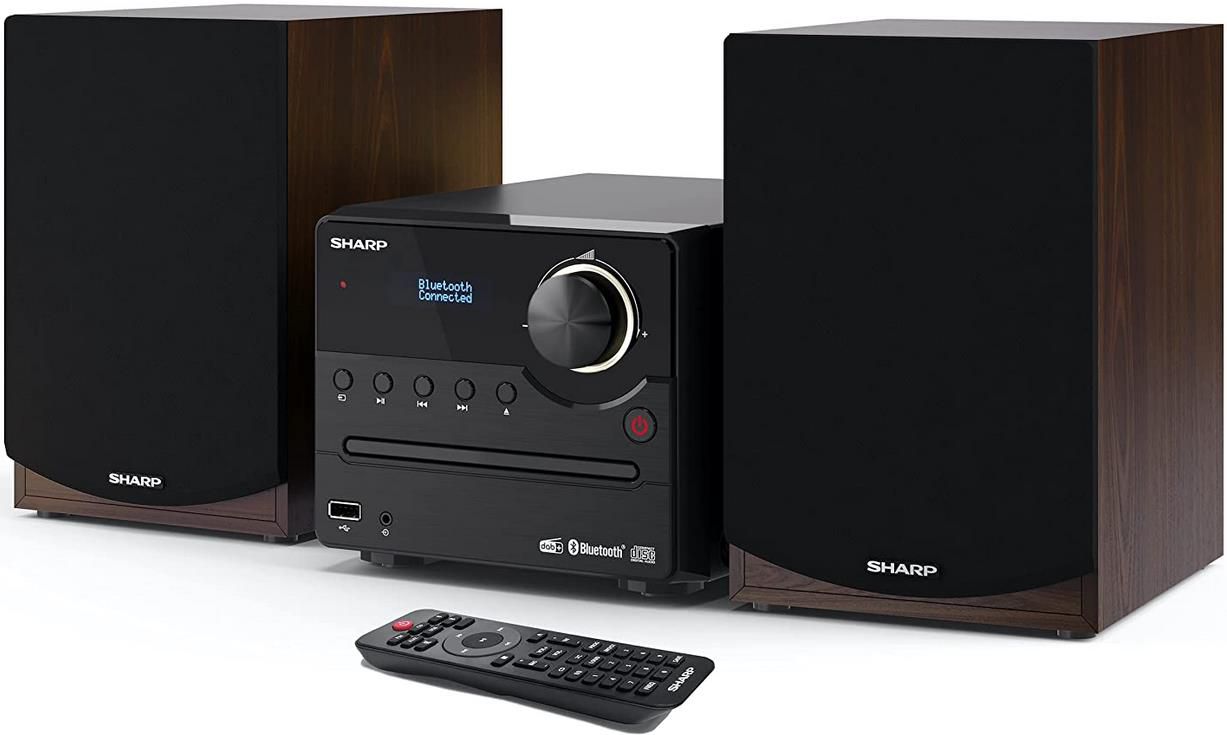 SHARP XL B517D (BR) Stereo Soundsystem mit DAB+ und FM Tuner, Bluetooth für 79,99€ (statt 99€)