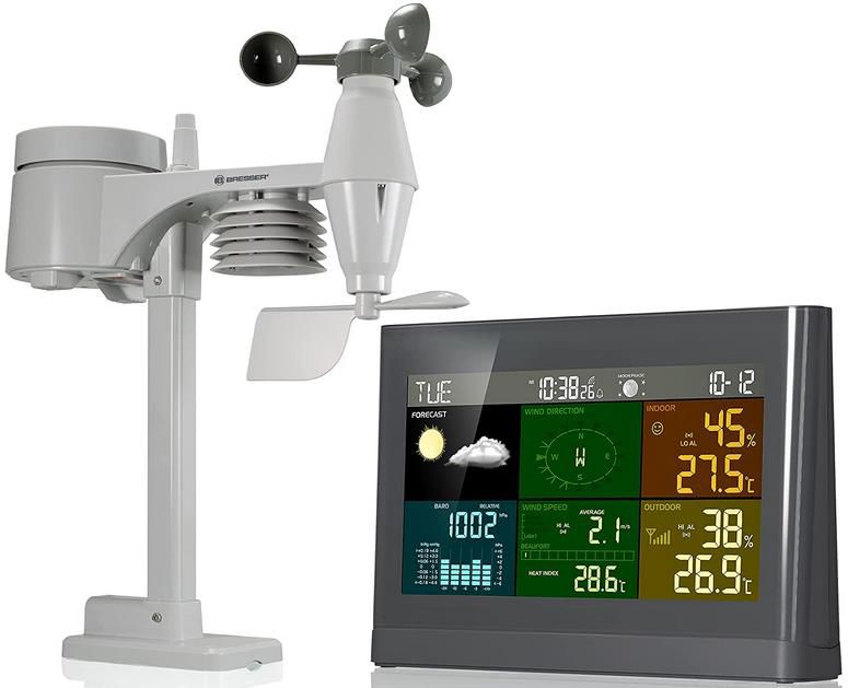 Bresser 5 in 1 Funk Wetterstation mit Außensensor für 89,99€ (statt 129€)