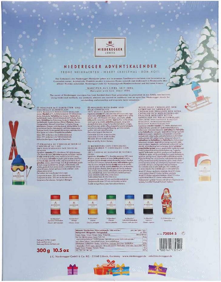 Niederegger Winter Klassiker Adventskalender für 12,99€ (statt 16€)   Prime