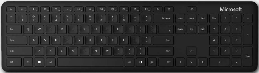 Microsoft Bluetooth Tastatur mit dedizierter Office 365 Taste für 19,79€ (statt 35€)   Prime