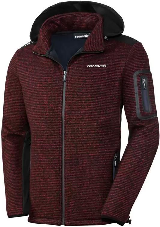 Reusch Herren Funktionsjacke im Stricklook in zwei Farben für 74€ (statt 99€)