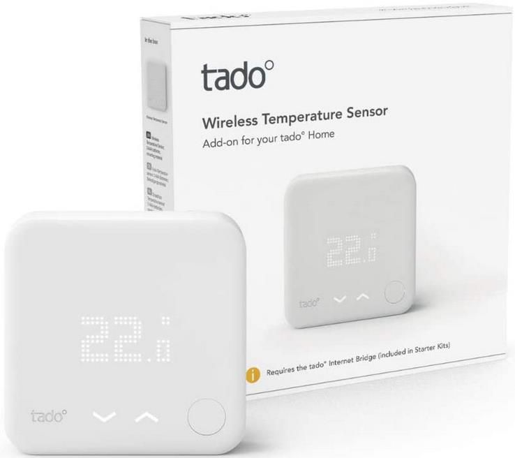 tado Funk Temperatursensor für Smarte Heizkörper Thermostate für 59,95€ (statt 70€)