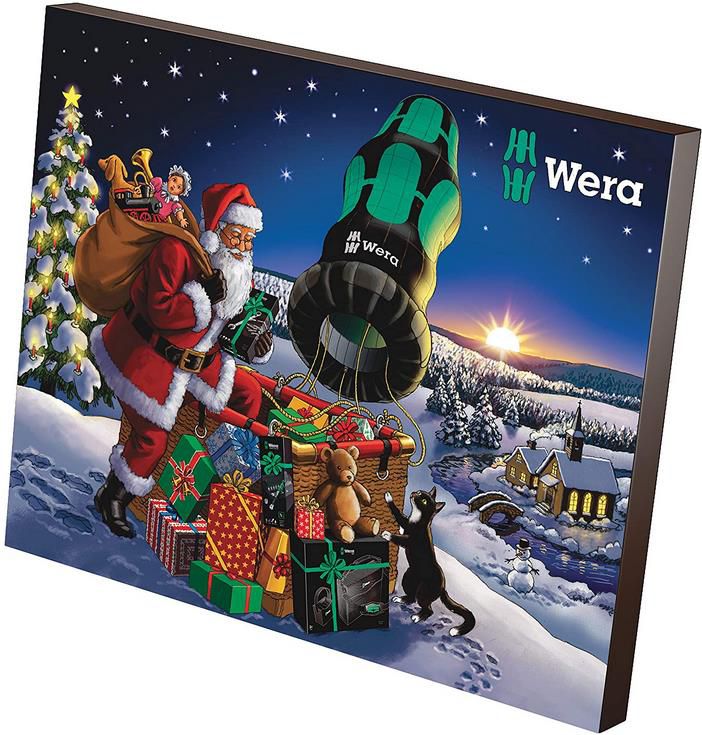 Wera Adventskalender 2020, 24 teilig für 46,69€ (statt 68€)