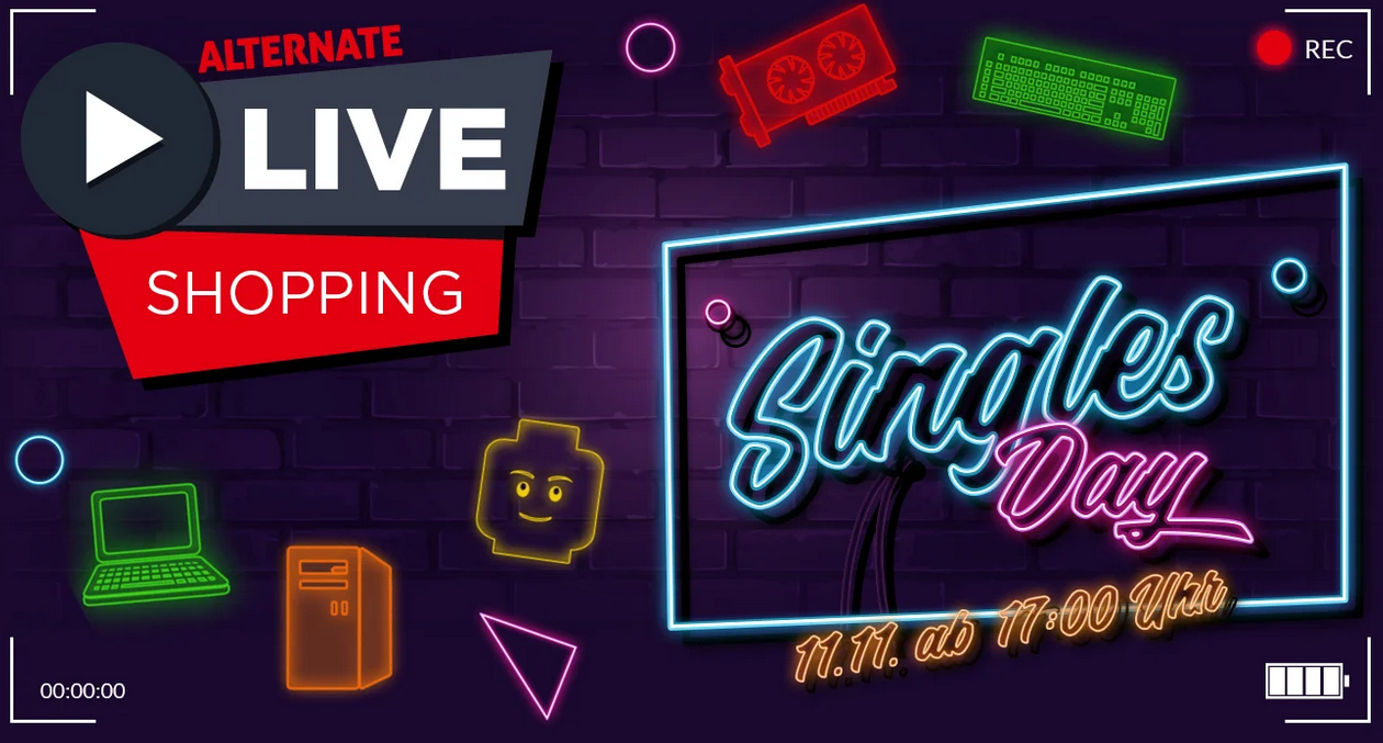 Erster Singles Day 2021 Überblick: unendlich viele Aktionen ♥