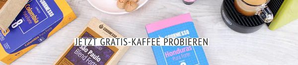 Gourmesso Kaffee kostenlos ausprobieren