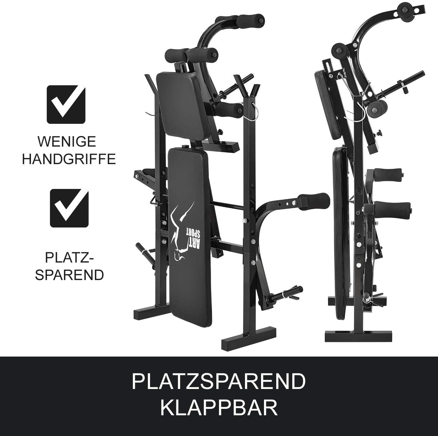 Jusky ProfiGym1000   Hantel  Trainingsbank für 199,95€ (statt 220€)