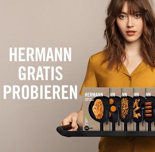 Fleischfreie Produkte von Hermann kostenlos ausprobieren