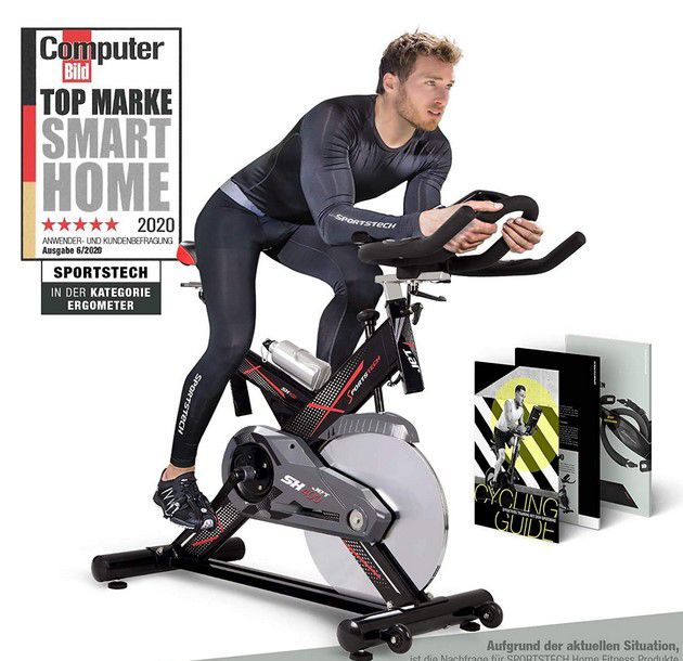 Sportstech SX400 Speedbike mit Ergometer für 599,25€ (statt 898€)