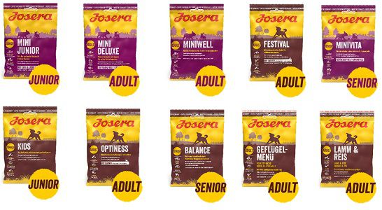 Geht noch! Josera: 2 kostenlose Hundefutterproben und 5€ Gutschein