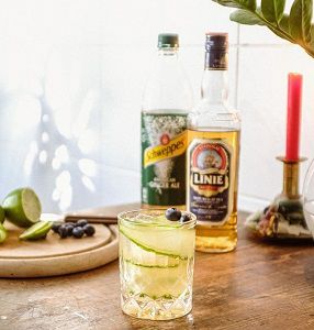 Gratis: Probierpaket mit Schweppes American Ginger Ale und LINIE Aquavit