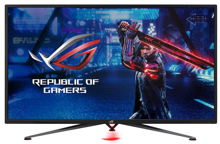 Asus ROG Strix XG438QR Gaming Monitor mit 43 Zoll (3840 x 2160 Pixel, 4K Ultra HD, 4 ms Reaktionszeit) für 901,95€ (statt 999€)