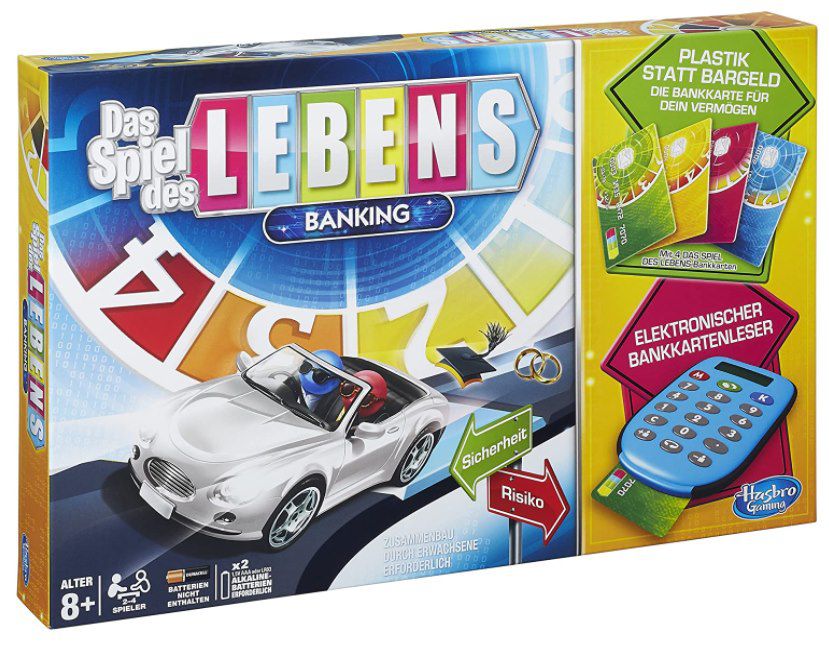 Hasbro A6769398 Das Spiel des Lebens Banking für 26,49€ (statt 35€)   Prime