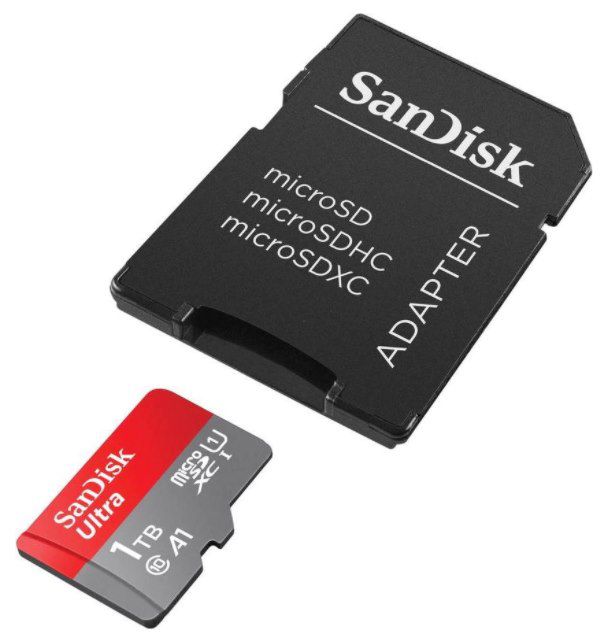 SanDisk Ultra Micro/SDXC A1/U1 Speicherkarte mit 1TB für 125,48€ (statt 140€)