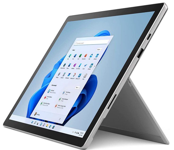 Microsoft Surface Pro 7+   12,3 Zoll Tablet mit i5 (Gen. 11) 8GB für 629€ (statt 799€) + MS 365 Family gratis