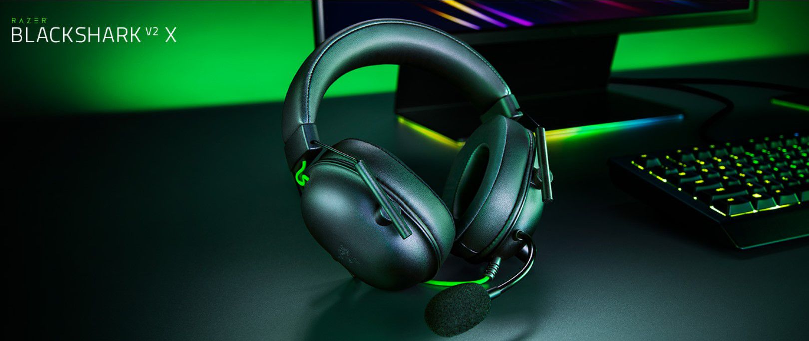 Razer BlackShark V2 X   7.1 Surround Sound Headset für 29,99€ (statt 40€)