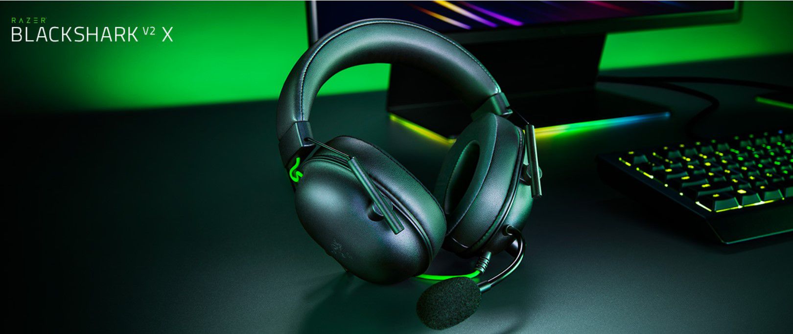 Razer BlackShark V2 X   7.1 Surround Sound Headset für 35€ (statt 50€)