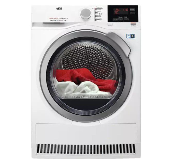 AEG T8DB66685 Serie 8000 Wärmepumpentrockner  8kg für 555€ (statt 630€)