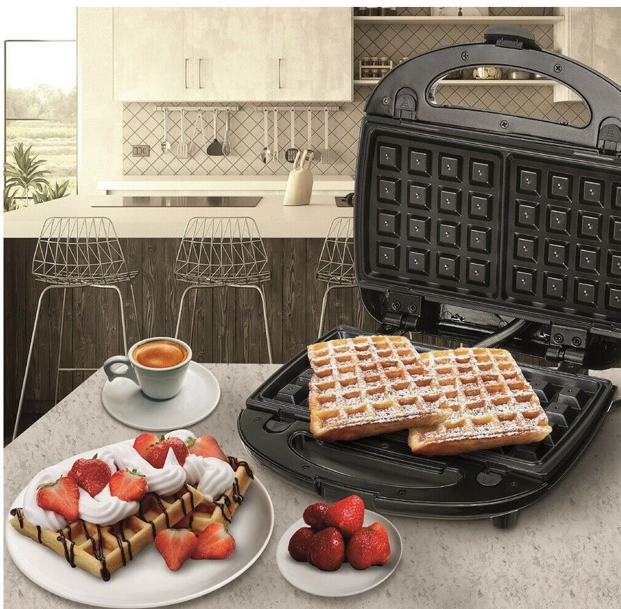 Steinborg SB 2020 3in1 Sandwichmaker, Kontaktgrill u. Waffelmaker für 22,41€ (statt 30€)