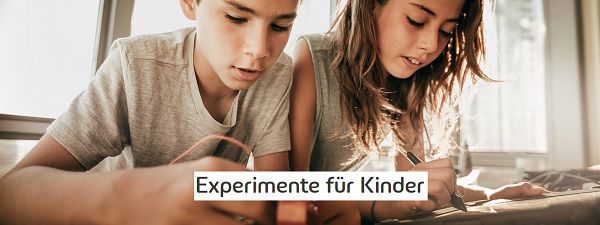 Gratis: Physikalische Experimente für Kinder