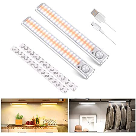 2er Pack: Schranklicht mit 80 LEDs & 4 Modi für 19,77€ (statt 39€)