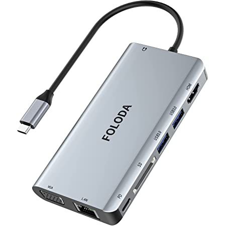 FOLODA USB C 8in1 Hub mit 60W PD für 29,71€ (statt 42€)