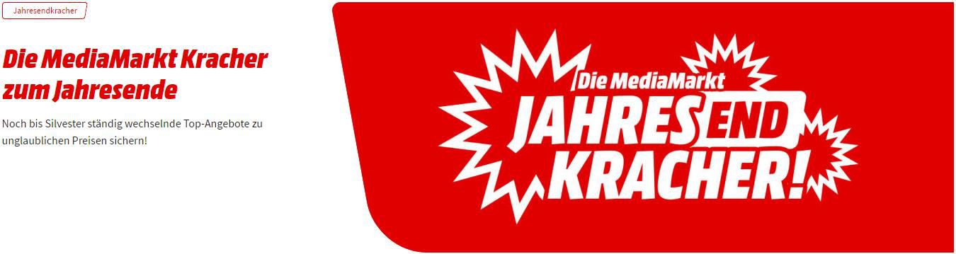 MediaMarkt Jahresendkracher   Bis zu Silvester wechselnde Angebote zu Top Preisen