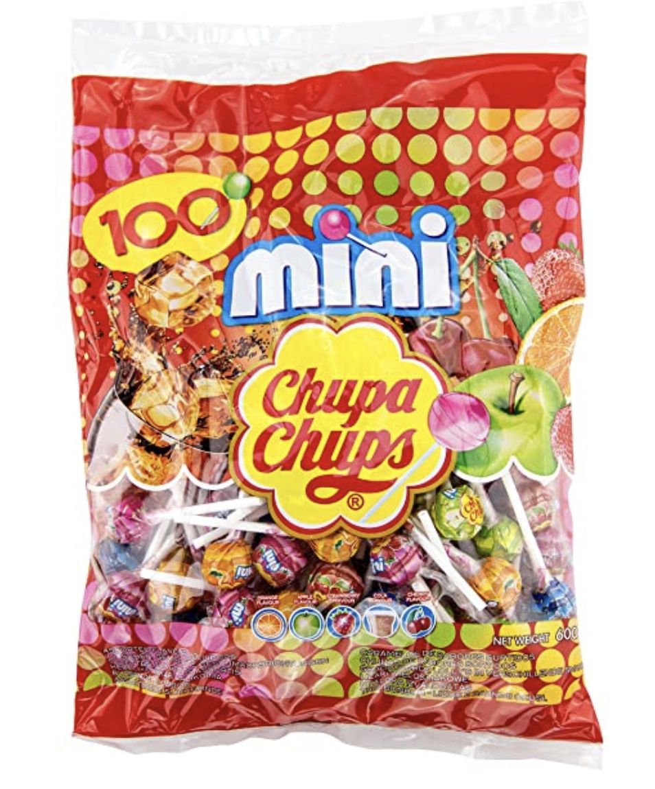 100er Pack Chupa Chups Mini Classic ab 5,20€ (statt 9€)   Prime Sparabo