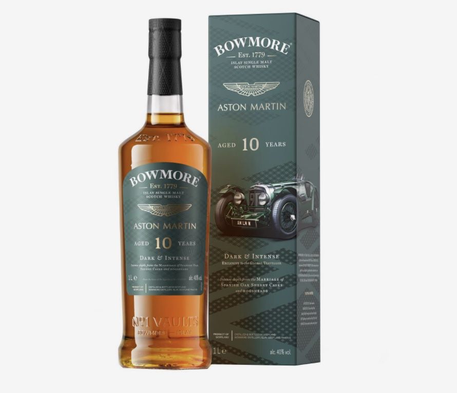 1 Liter Bowmore 10 Jahre Aston Martin Dark & Intense 40% für 49,90€ (statt 76€)