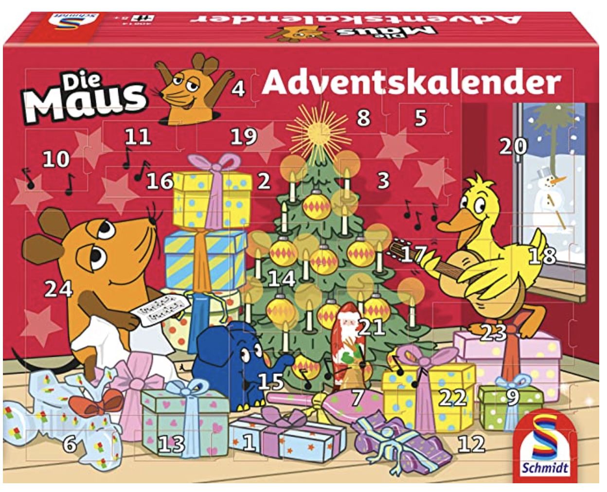 Die Maus Adventskalender für 9,49€ (statt 16€)   Prime