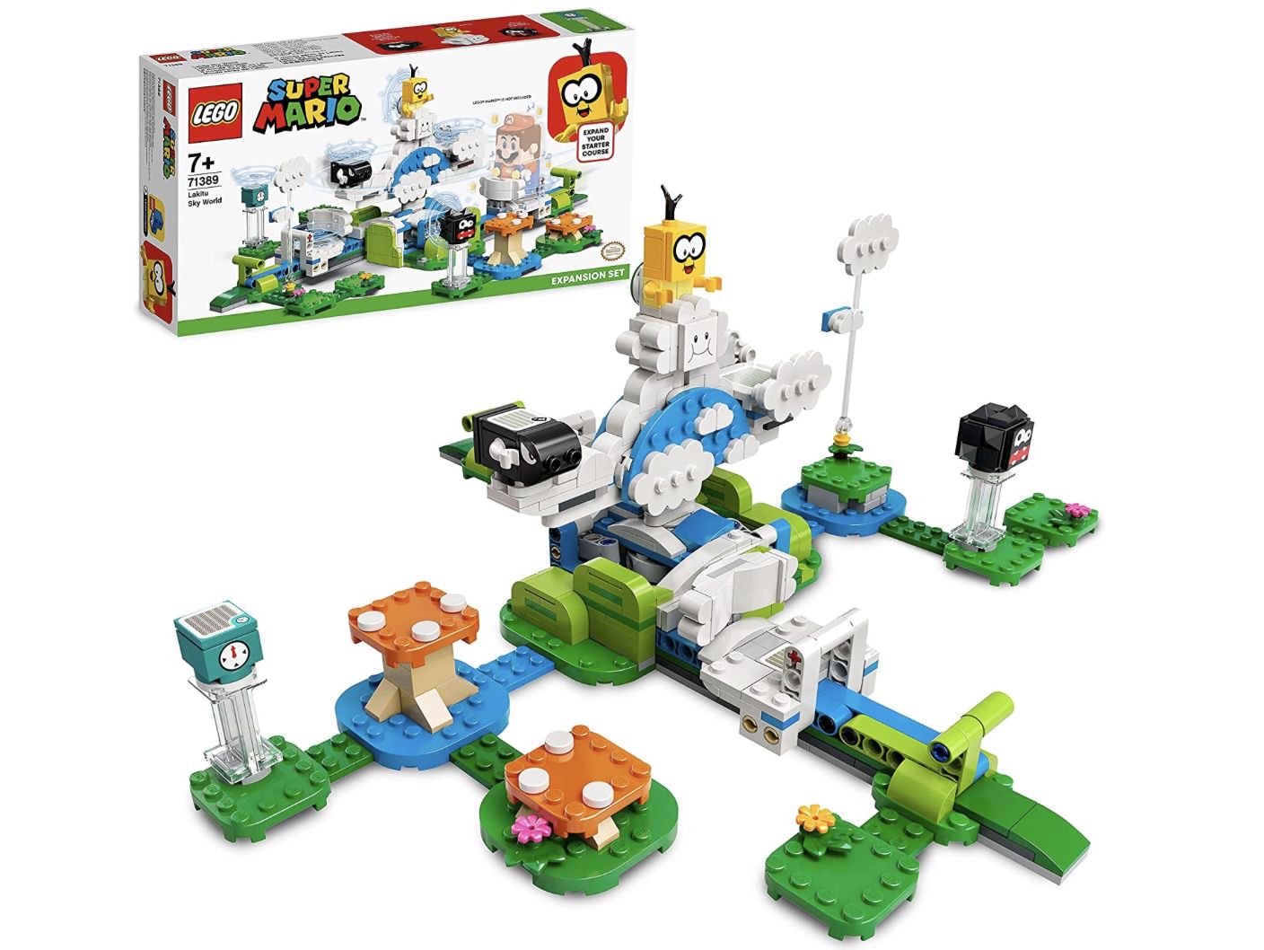 LEGO 71389 Super Mario Lakitus Wolkenwelt   Erweiterungsset für 25,49€ (statt 33€)