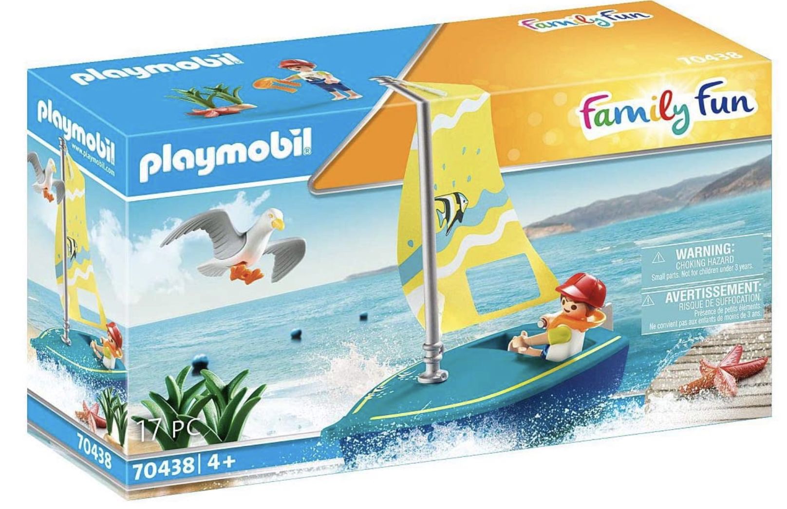 PLAYMOBIL 70438 Family Fun   Segeljolle für 5,59€ (statt 10€)   Prime